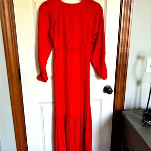 Banana Republic Red maxi dress